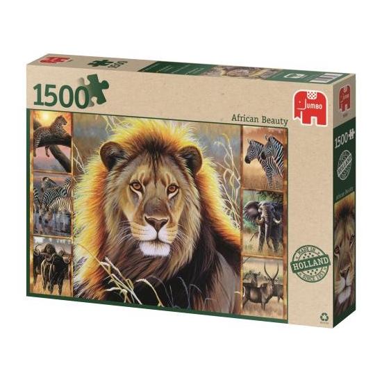Puzzle Jumbo Belleza Africana de 1500 Piezas