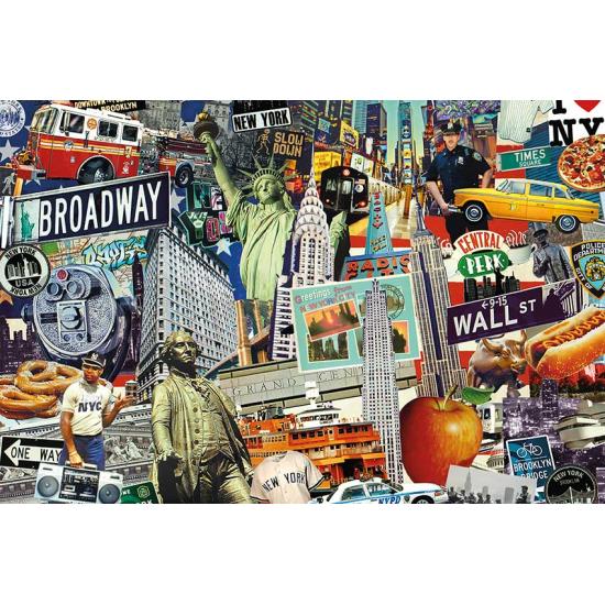 Puzzle Jumbo Best of New York de 1500 Piezas