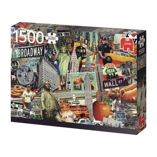 Puzzle Jumbo Best of New York de 1500 Piezas