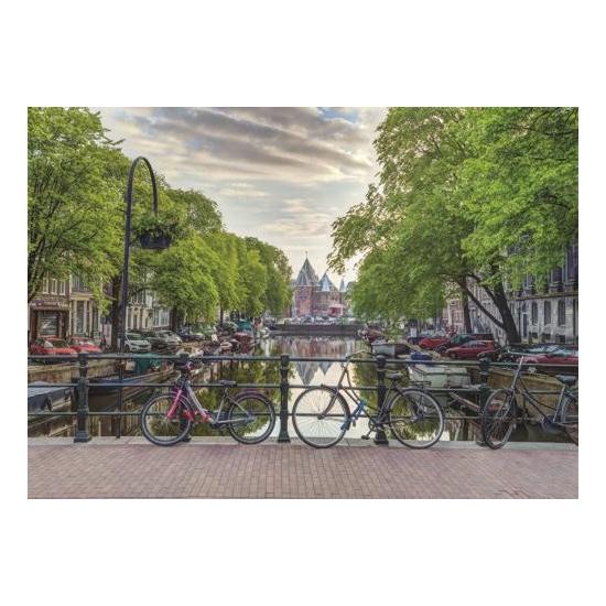 Puzzle Jumbo Bicicletas de Amsterdam de 1000 Piezas
