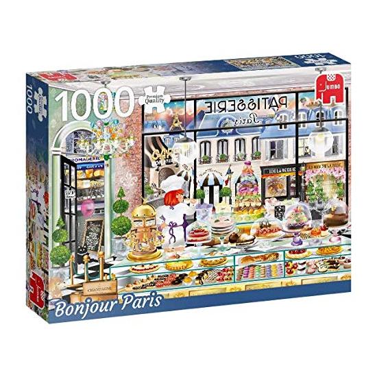 Puzzle Jumbo Bonjour París de 1000 Piezas
