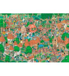 Puzzle Jumbo Bosque de Cuento de Hadas de 1000 Piezas