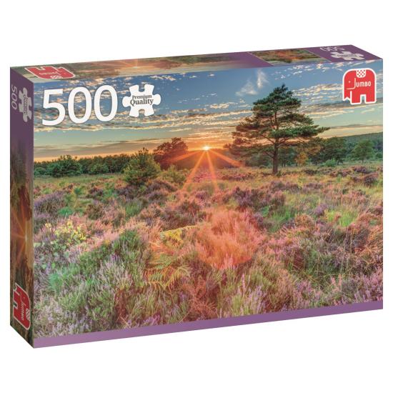 Puzzle Jumbo Brezos al Atardecer de 500 Piezas