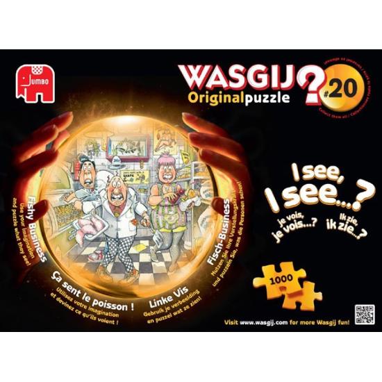 Puzzle Jumbo Caos en la Pescadería de 1000 Piezas