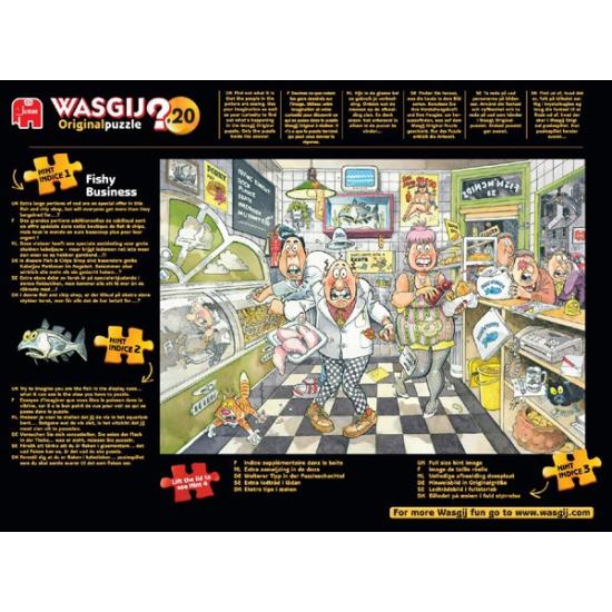 Puzzle Jumbo Caos en la Pescadería de 1000 Piezas