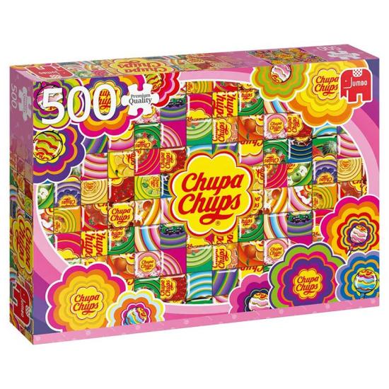Puzzle Jumbo Chupa Chups, Colorfull de 500 Piezas
