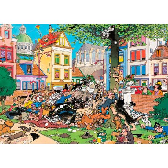 Puzzle Jumbo Atrapa al Gato de 1000 Piezas