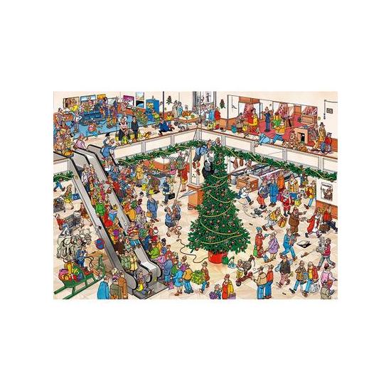 Puzzle Jumbo Compras en Vacaciones de 2 x 1000 Piezas