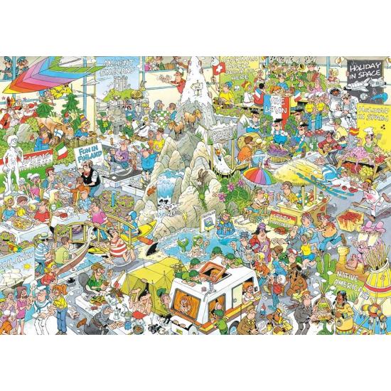 Puzzle Jumbo Congreso de Vacaciones de 1000 Piezas