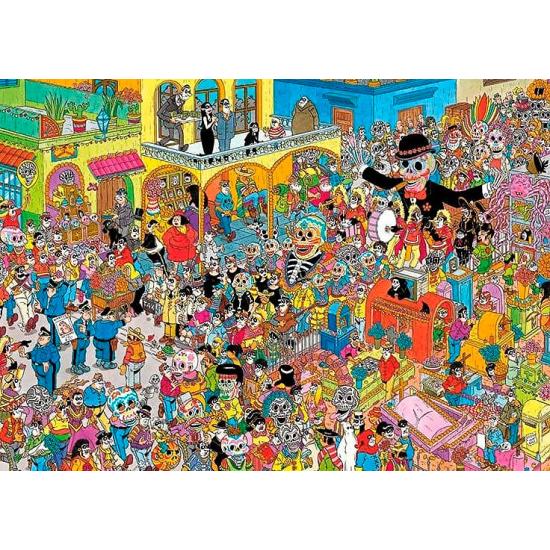 Puzzle Jumbo Día de Muertos de 1000 Piezas Puzzle Jumbo Día de Muertos de 1000 Piezas