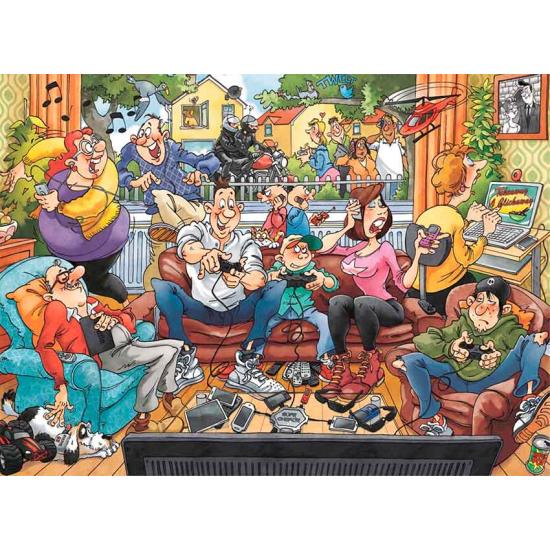 Puzzle Jumbo De Regreso a...? de 1000 Piezas