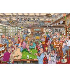Puzzle Jumbo Destiny Billar en el Café de 1000 Piezas