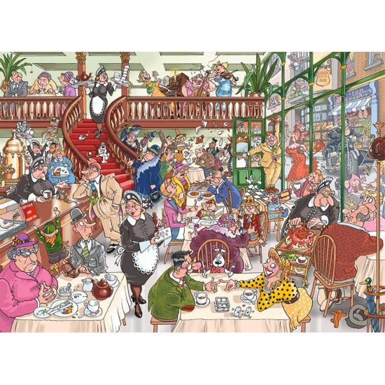 Puzzle Jumbo Destiny Comida Rápida con Frenesí de 1000 Piezas