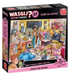 Puzzle Jumbo Destiny Del Café al Latte de 1000 Piezas
