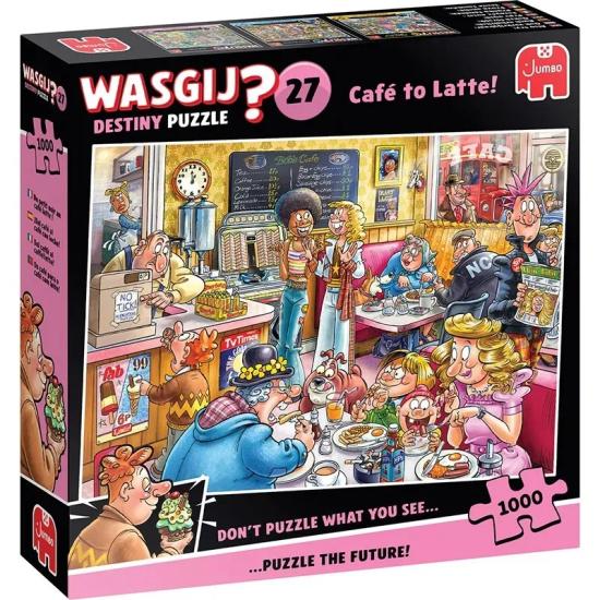 Puzzle Jumbo Destiny Del Café al Latte de 1000 Piezas