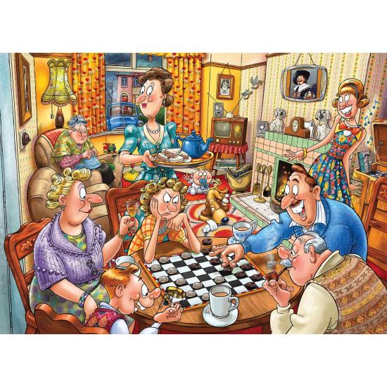 Puzzle Jumbo Destiny Noche de Juegos de 1000 Piezas