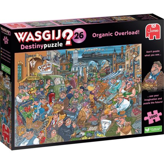 Puzzle Jumbo Destiny Sobrecarga Orgánica de Wasgij  1000 Piezas Puzzle Jumbo Destiny Sobrecarga Orgánica de Wasgij  1000 Piezas