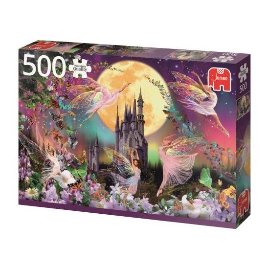 Puzzle Jumbo Duendes y Hadas Bailando de 500 Piezas