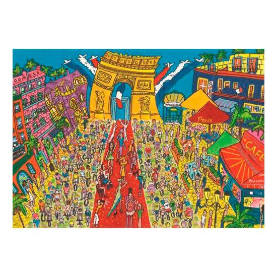 Puzzle Jumbo El Arco del Triunfo, París de 1000 Piezas Puzzle Jumbo El Arco del Triunfo, París de 1000 Piezas