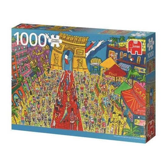 Puzzle Jumbo El Arco del Triunfo, París de 1000 Piezas Puzzle Jumbo El Arco del Triunfo, París de 1000 Piezas