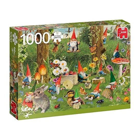 Puzzle Jumbo El Bosque de los Gnomos de 1000 Piezas
