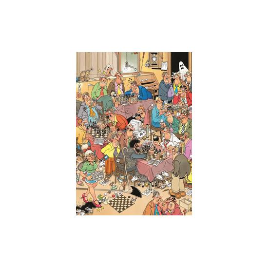 Puzzle Jumbo El Club de Ajedrez de 500 Piezas Puzzle Jumbo El Club de Ajedrez de 500 Piezas