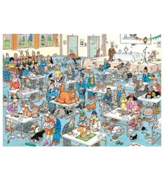 Puzzle Jumbo El Concurso de Gatos de 1000 Piezas