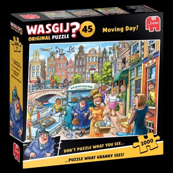 Puzzle Jumbo El Día de la Mudanza de 1000 Piezas