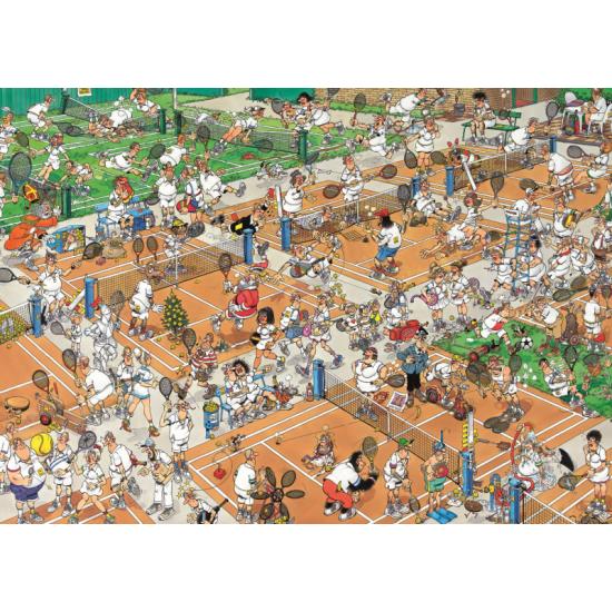 Puzzle Jumbo El Torneo de Tenis de 1000 Piezas Puzzle Jumbo El Torneo de Tenis de 1000 Piezas