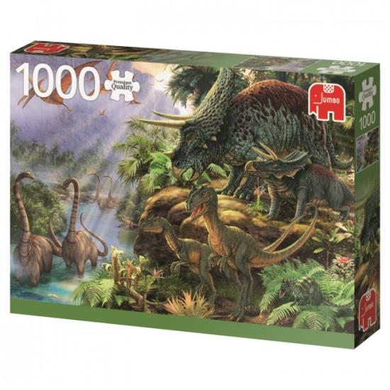 Puzzle Jumbo El Valle de los Dinosaurios de 1000 Piezas