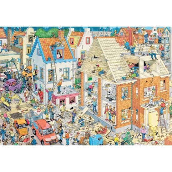 Puzzle Jumbo En la Obra de 1500 Piezas