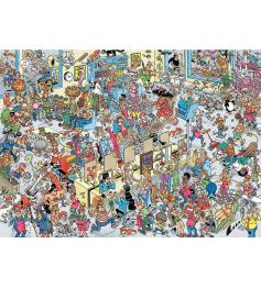 Puzzle Jumbo En la Peluquería de 1000 Piezas