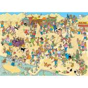 Puzzle Jumbo Esculturas de Arena de 1000 Piezas