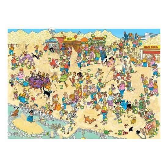 Puzzle Jumbo Esculturas de Arena de 2000 Piezas