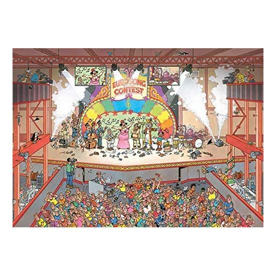 Puzzle Jumbo Eurovisión de 1000 Piezas Puzzle Jumbo Eurovisión de 1000 Piezas