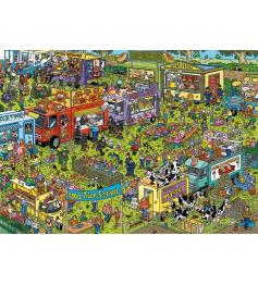 Puzzle Jumbo Festival de Food Trucks de 1500 Piezas