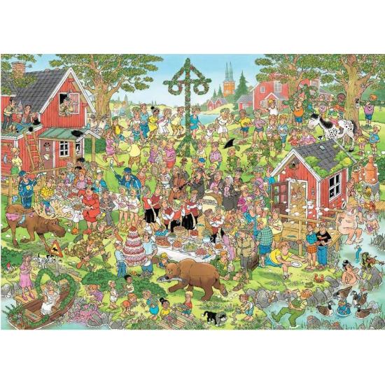 Puzzle Jumbo Festival de Verano de 1000 Piezas