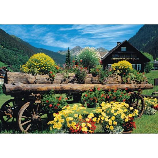 Puzzle Jumbo Flores Alpinas de 1000 Piezas