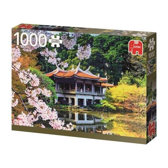 Puzzle Jumbo Flores en Japón de 1000 Piezas