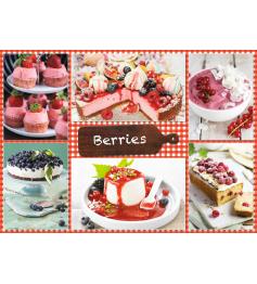 Puzzle Jumbo Frutos del bosque de 1000 Piezas