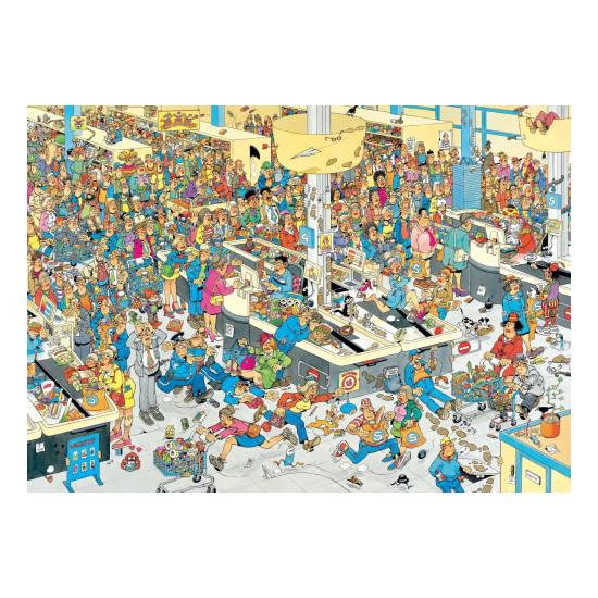 Puzzle Jumbo Hagan Cola por Favor de 2000 Piezas