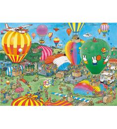 Puzzle Jumbo Hooray, Miffy 65 Years de 1000 Piezas