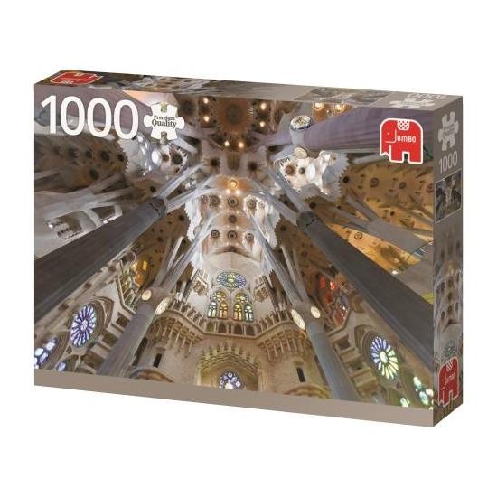 Puzzle Jumbo Interior de la Sagrada Familia de 1000 Piezas