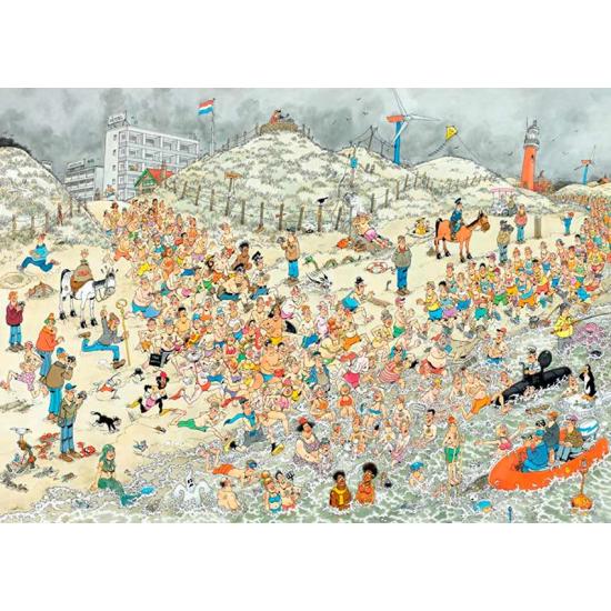 Puzzle Jumbo Invierno Divertido de 2 x 1000 Piezas