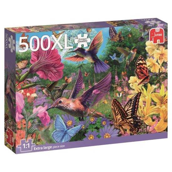 Puzzle Jumbo Jardín de Colibríes de 500 Piezas XXL Puzzle Jumbo Jardín de Colibríes de 500 Piezas XXL