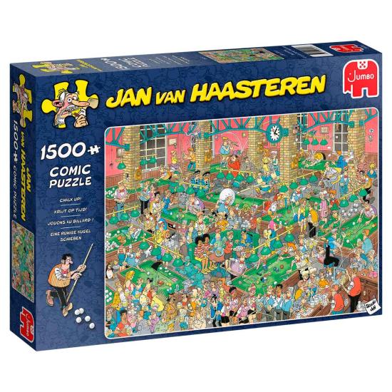 Puzzle Jumbo Juguemos al Billar de 1500 Piezas