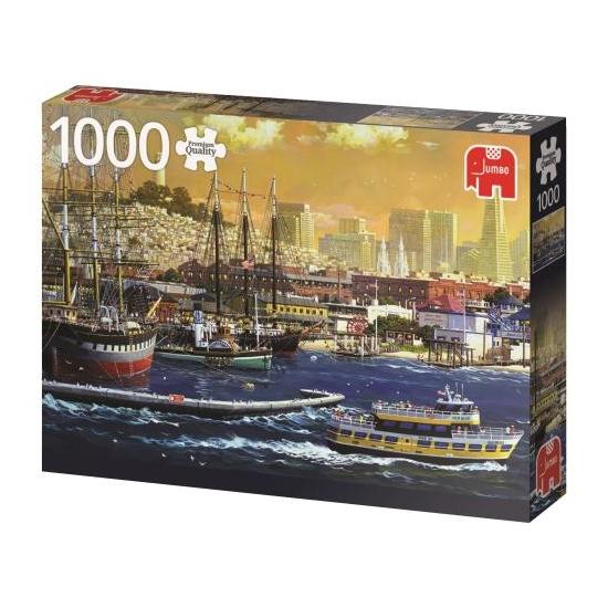 Puzzle Jumbo La Bahía del Puerto de San Francisco de 1000 Pieza