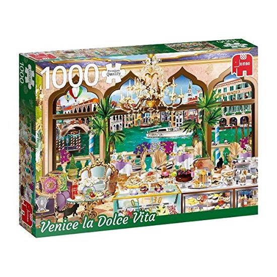 Puzzle Jumbo La Dolce Vita de Venecia de 1000 Piezas