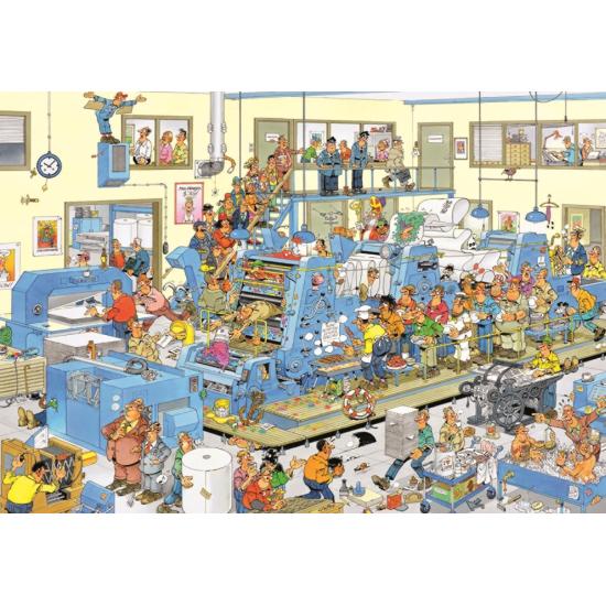 Puzzle Jumbo La Imprenta de 3000 Piezas