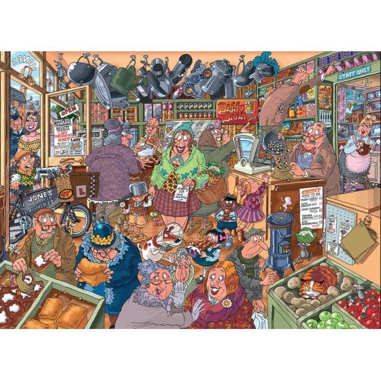 Puzzle Jumbo La Tienda de Ultramarinos de 1000 Piezas Puzzle Jumbo La Tienda de Ultramarinos de 1000 Piezas